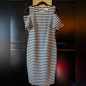 Calvin Klein Striped Dress sz8